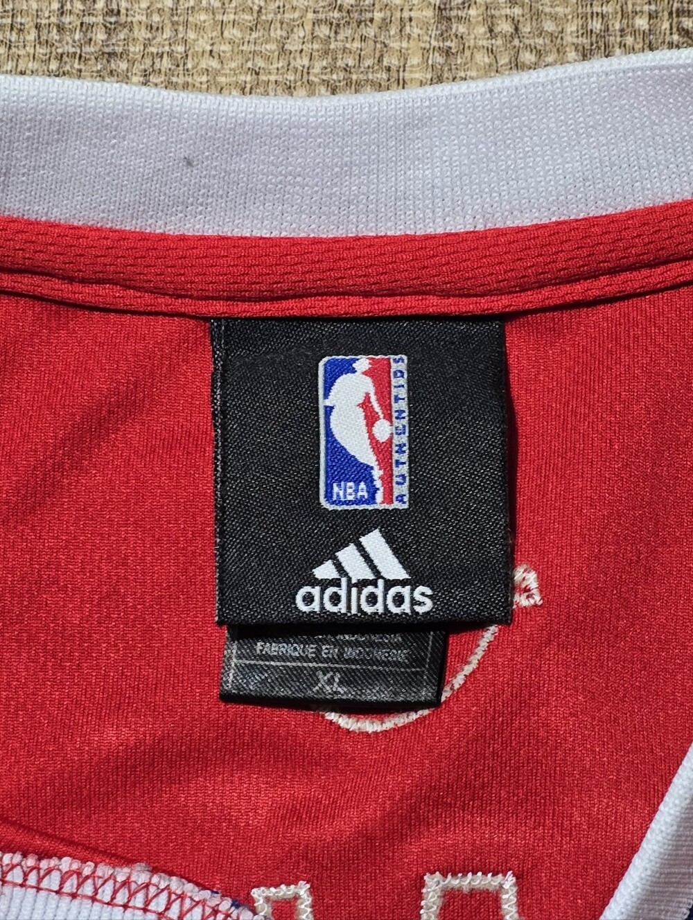 Adidas Womens NBA Los Angeles Clippers Chris Paul Red Jersey Size XL 4her - Picture 6 of 9